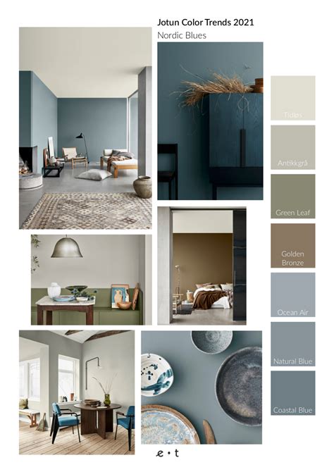 4 Color Trends 2021 By Jotun Eclectic Trends Design Color Trends