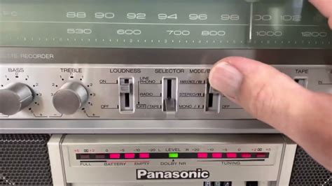 Panasonic Platinum RX 5250 Boombox YouTube