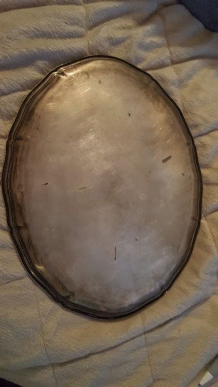 Value Of Old Silver Tray Without Markings Thriftyfun