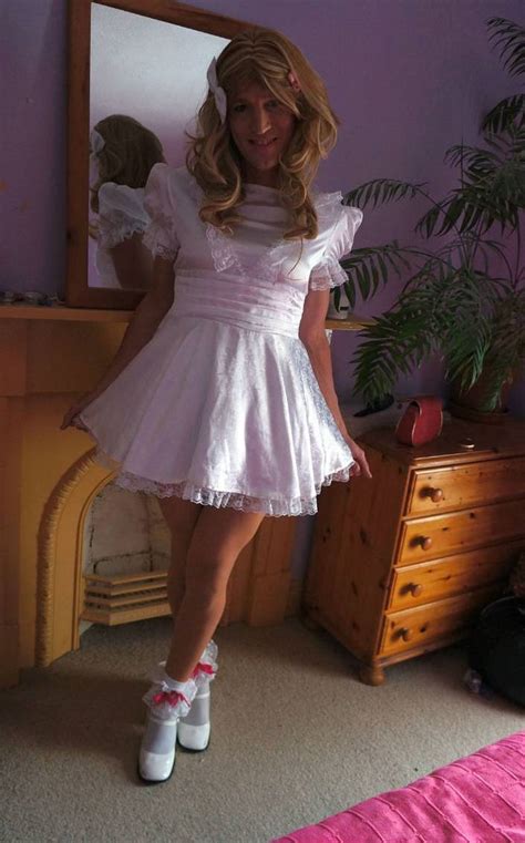 turned into a sissy doll by my step daughters by littlebopeepemily on deviantart