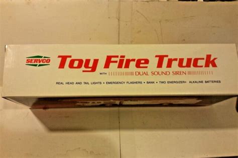 Servco 1990 Fire Truck Hess Tires Ebay