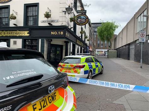 Major Police Cordon Set Up In Nottingham City Centre After Serious