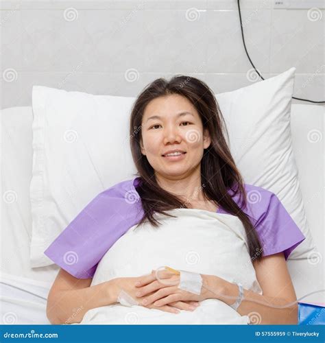 Patients In Hospital Stock Image Image Of Happy Female 57555959