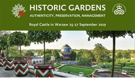 International Scientific Conference Historic Gardens Authenticity