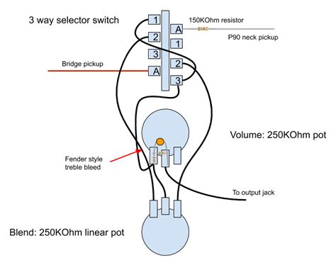 July 6, 2019july 6, 2019. Wiring Diagram Tele Bridge And P90 Neck Pickup Telecaster - Wiring Diagram Schemas