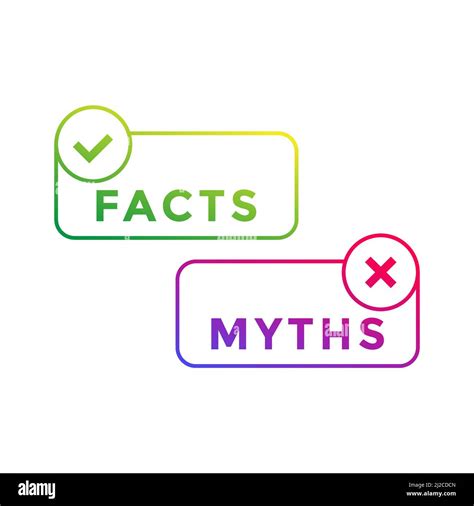Facts And Myths Vector Art Stock Vector Image And Art Alamy