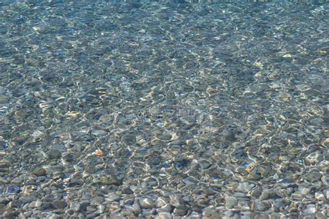 Crystal Clear Sea Water Stock Image Image Of Glass Nature 34669437