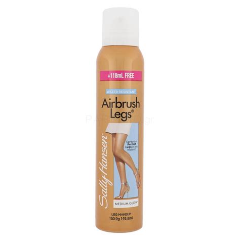 Sally Hansen Airbrush Legs Makeup Spray Self Tan για γυναίκες 193 8 Ml Απόχρωση Medium Glow