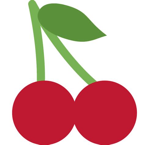Cherries Emoji Clipart Free Download Transparent Png Creazilla