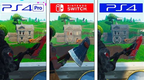 Squad up and play the #1 battle royale game! Video: Fortnite Graphics Comparison Between Nintendo ...