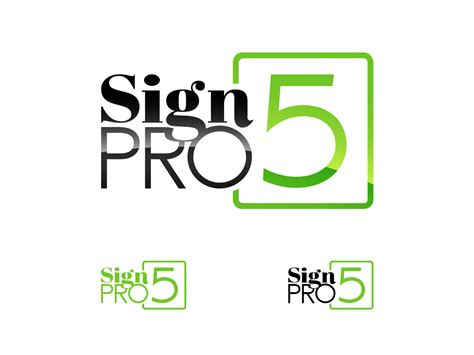Sign Pro 5 Logo By Matt Shaw On Dribbble
