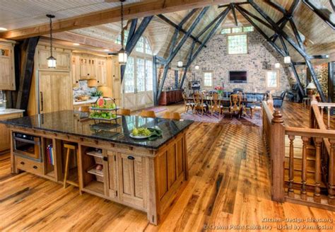 Talking about popular posts, this entire home got a lot of love when i shared it on instagram. Log Home Kitchens - Pictures & Design Ideas