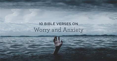10 Bible Verses About Worry And Anxiety