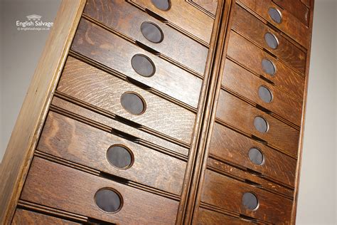 This filing cabinet matches the height of any desk from this. Amberg's Edwardian Oak Letter File Cabinet