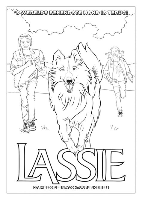 Lassie Film 2020 Kleurplaat Gratis Kleurplaten Printen Of Opslaan