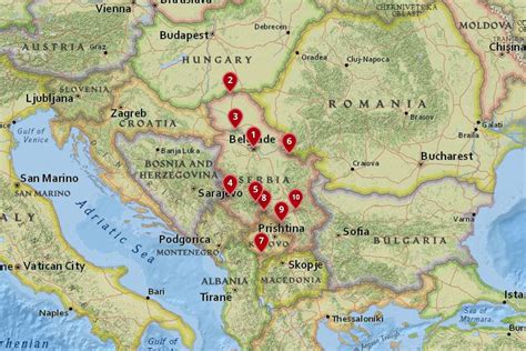 10 Best Places To Visit In Serbia With Map And Photos Touropia
