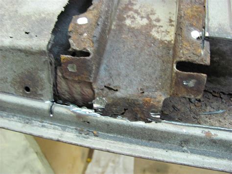 55 Chevy Wagon Tailgate Rust Repair The Hamb