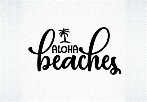 Aloha Beaches Graphic By Svg Den Creative Fabrica