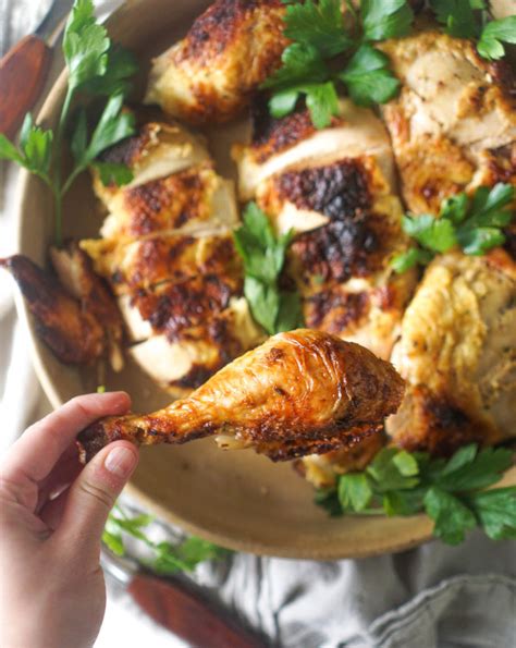 Maybe you would like to learn more about one of these? Grilled Honey Mustard Spatchcock Chicken