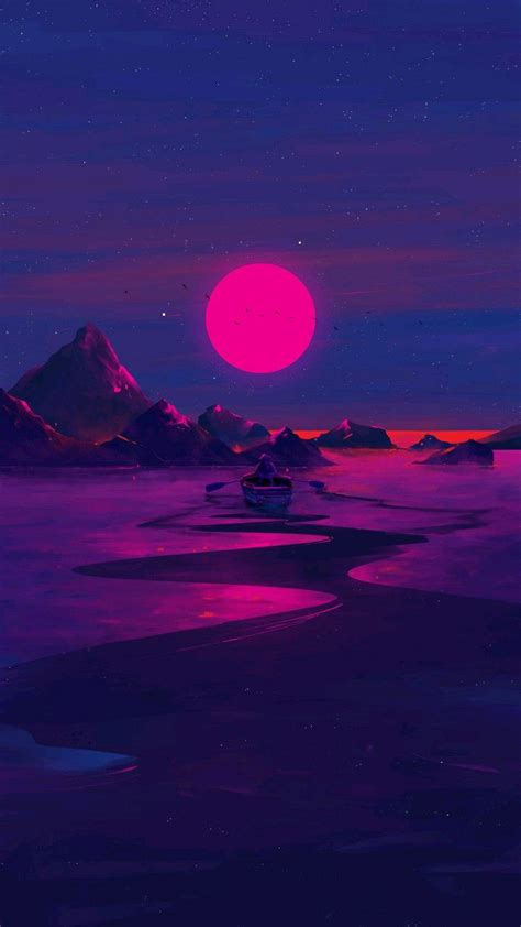 Under this boring piece of text, we present you our greatest wolf wallpapers that we've gathered along our journey to beautify your desktop or mobile screen. Neon Moon in 2020 (With images) | Neon moon, 4k wallpaper ...