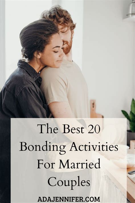 The Best 20 Bonding Activities For Married Couples Ada Jennifer Couple Activities Bonding