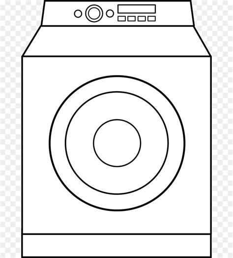 But if you wash your colorful clothes at the same temperature, their colors might bleed and transfer onto your whites. Washing Machines Drawing Laundry symbol Clip art - Washing ...
