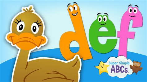 The Sounds Of The Alphabet D E F Super Simple Abcs Youtube