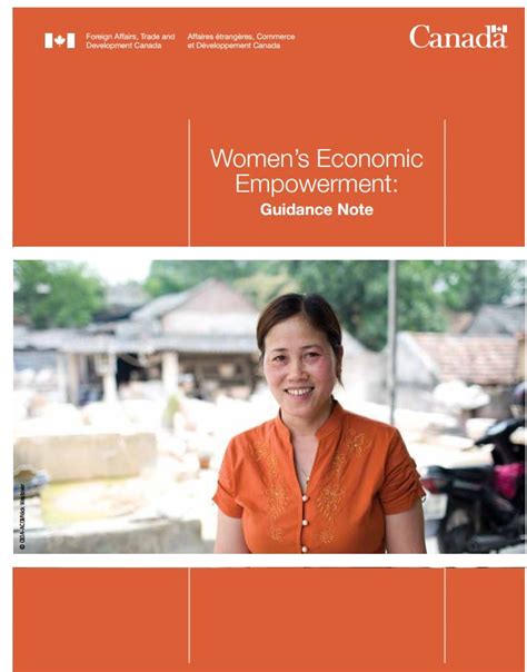 Womens Economic Empowerment Guidance Note