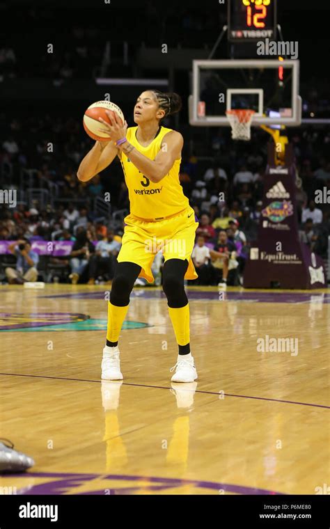 Los Angeles Ca July 01 Los Angeles Sparks Forward Candace Parker 3