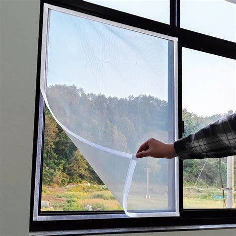 Mosquito Nets For Window Screen Mesh Custom Size Insect Tulle Invisible