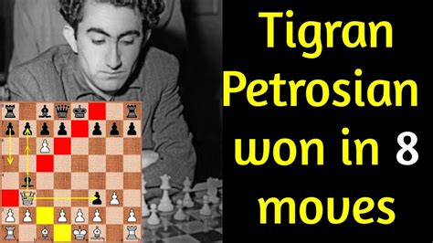 Wow Tigran Petrosian Won In Moves English Opening Trap Chess