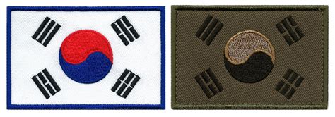 The land (the white background), the people (the red and blue circle), and the government (the four sets of black bars or trigrams). 성남 군복 마크 신형 예비군 마크, 신형 태극기 패치, 군인 명찰 ...