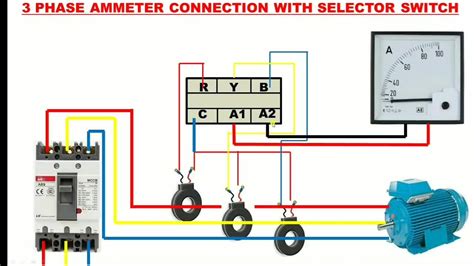 3 Phase Ammeter Selector Switch Wiring Diagram Wiring Diagram