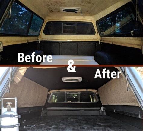 Maybe you would like to learn more about one of these? DIY Camper Shell Liner | Take The Truck | Truck bed camper ...