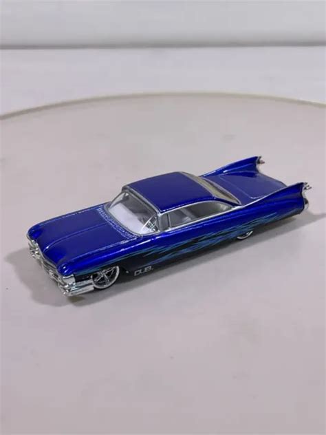 Jada Toys Dub City Old Skool 164 1959 Cadillac El Dorado Bleu Low
