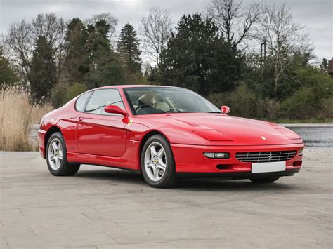I was visiting a client (my company refinishes marble floors) and she had a 1997 ferrari 456 gta sitting in the drive way. 1997 Ferrari 456 GTA | Open Roads, April | RM Online Only