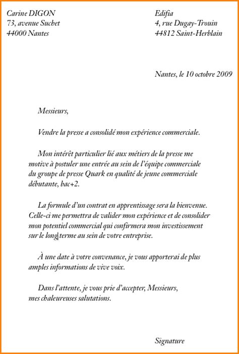 Certes, les expressions se déclinent, mais elles doivent rester formelles. Lettre de motivation reconversion professionelle - laboite ...