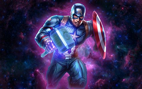 Captain America Shield And Hammer Wallpaperhd Superheroes Wallpapers