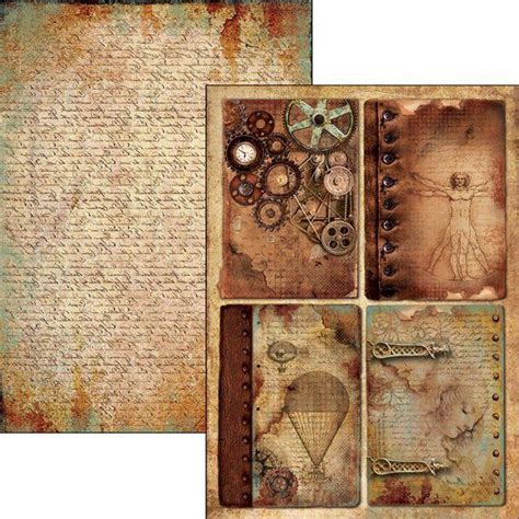 Codex Leonardo Collection Scrapbooking Creative Pad By Ciao Bella