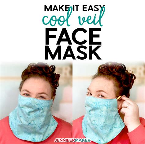 While these crochet face mask patterns are not a replacement for personal protective equipment in a medical setting, they are great for the everyday wearer. Easy Veil Face Mask Pattern - Cool for Summer! - Jennifer Maker