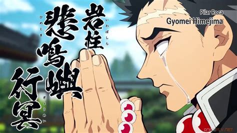 Gyomei Himejima Kimetsu No Yaiba Hình ảnh Anime Quỷ