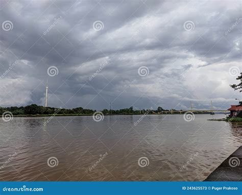 Mahakam River East Kalimantan Stock Image Image Of Mahakam Landscape
