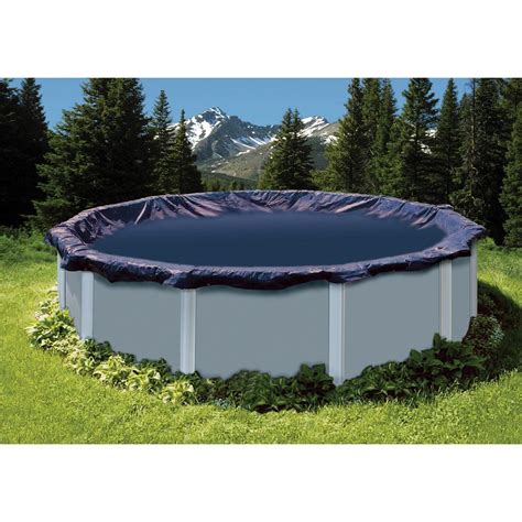 Superguard 21 Ft Round Winter Pool Cover Spagwc21 The Home Depot
