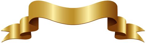 Gold Badge Banner Golden Png Clip Art Image Png Download 80002400