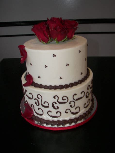 Red Roses Birthday Cake Rose Cake Take The Cake Birthday Cakes Sweet