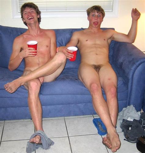 Guys Naked Together Just Hanging Out
