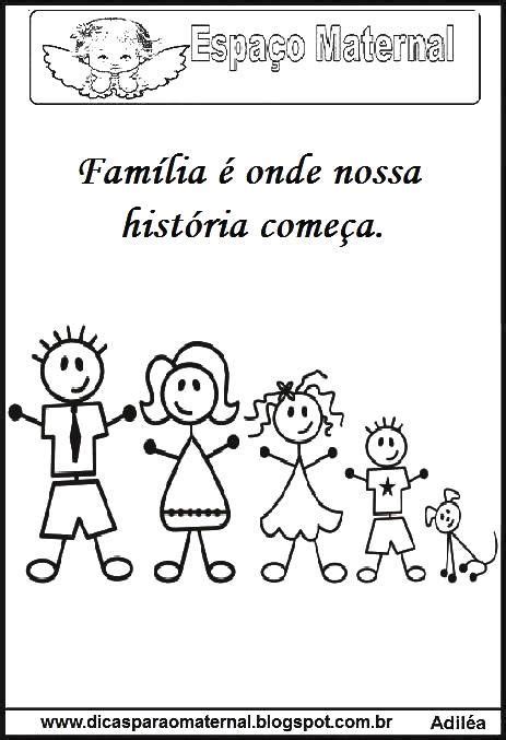 Atividades Sobre Família Para Educação Infantil Atividades Sobre