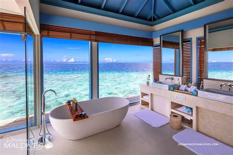 Stunning Maldives Hotel Bathrooms With Dreamy Views Bathroom Design