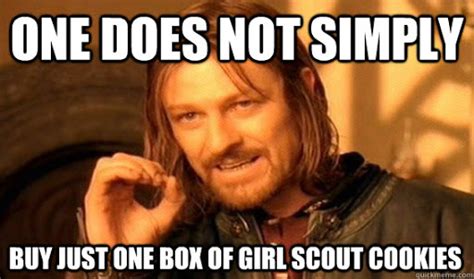 Girl Scout Cookies Meme The Geek Anthropologist