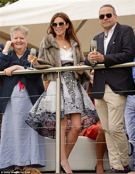 Anna Friel And Dame Helen Mirren Watch Princes William And Harry At Polo Fundraiser Daily Mail